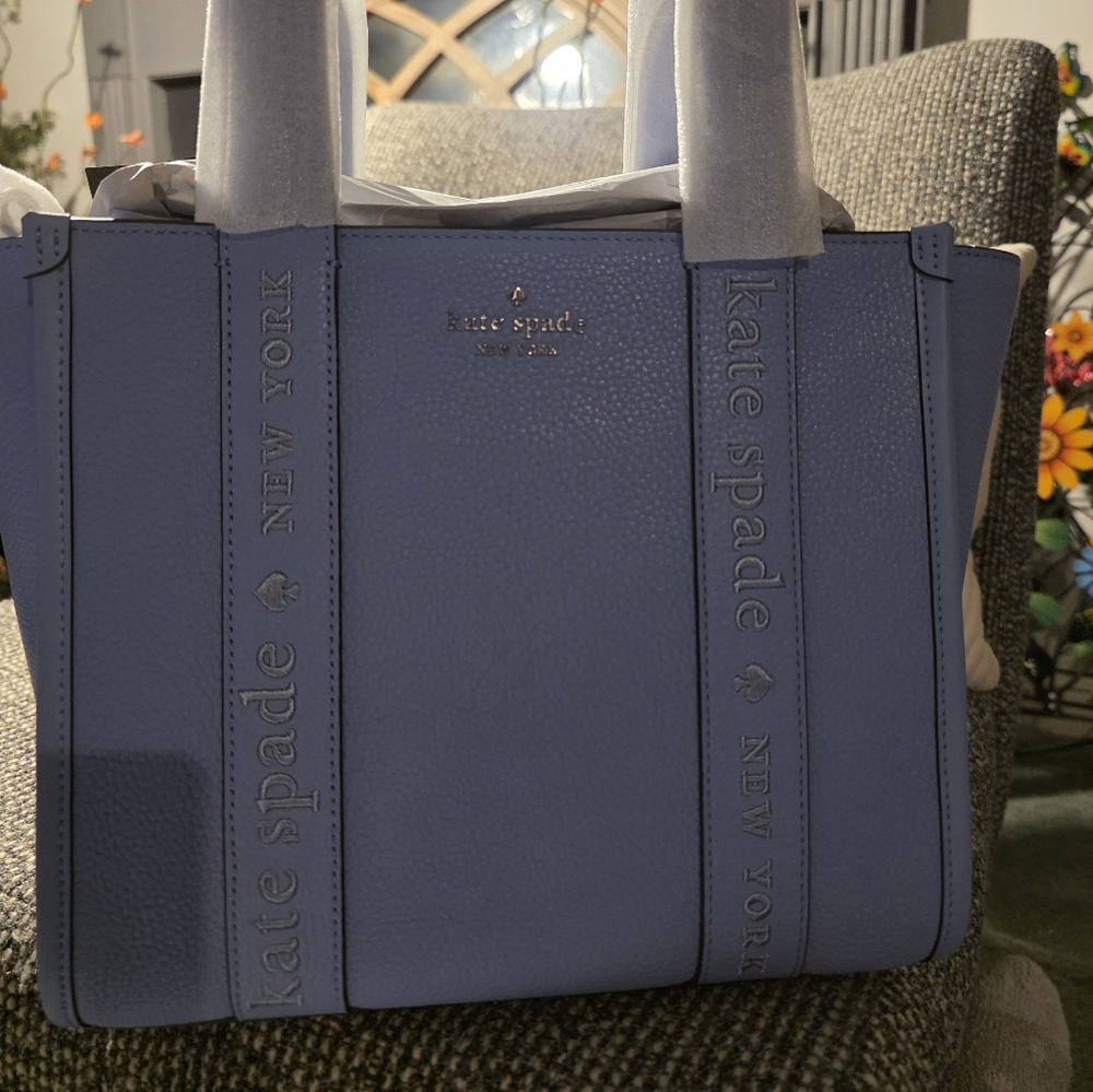 Kate Spade Blue Tote Bag